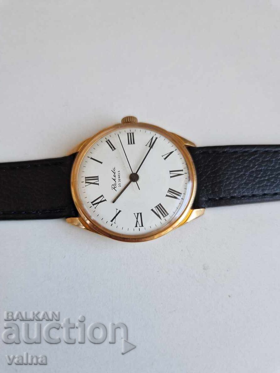 Licitație RAKETA Record, cal. 2209 23 rubine, URSS, NOS TOP, extrem de rar Licitație RAKETA Record, cal. 2209 23 rubine, URSS, NOS TOP, extrem de rar