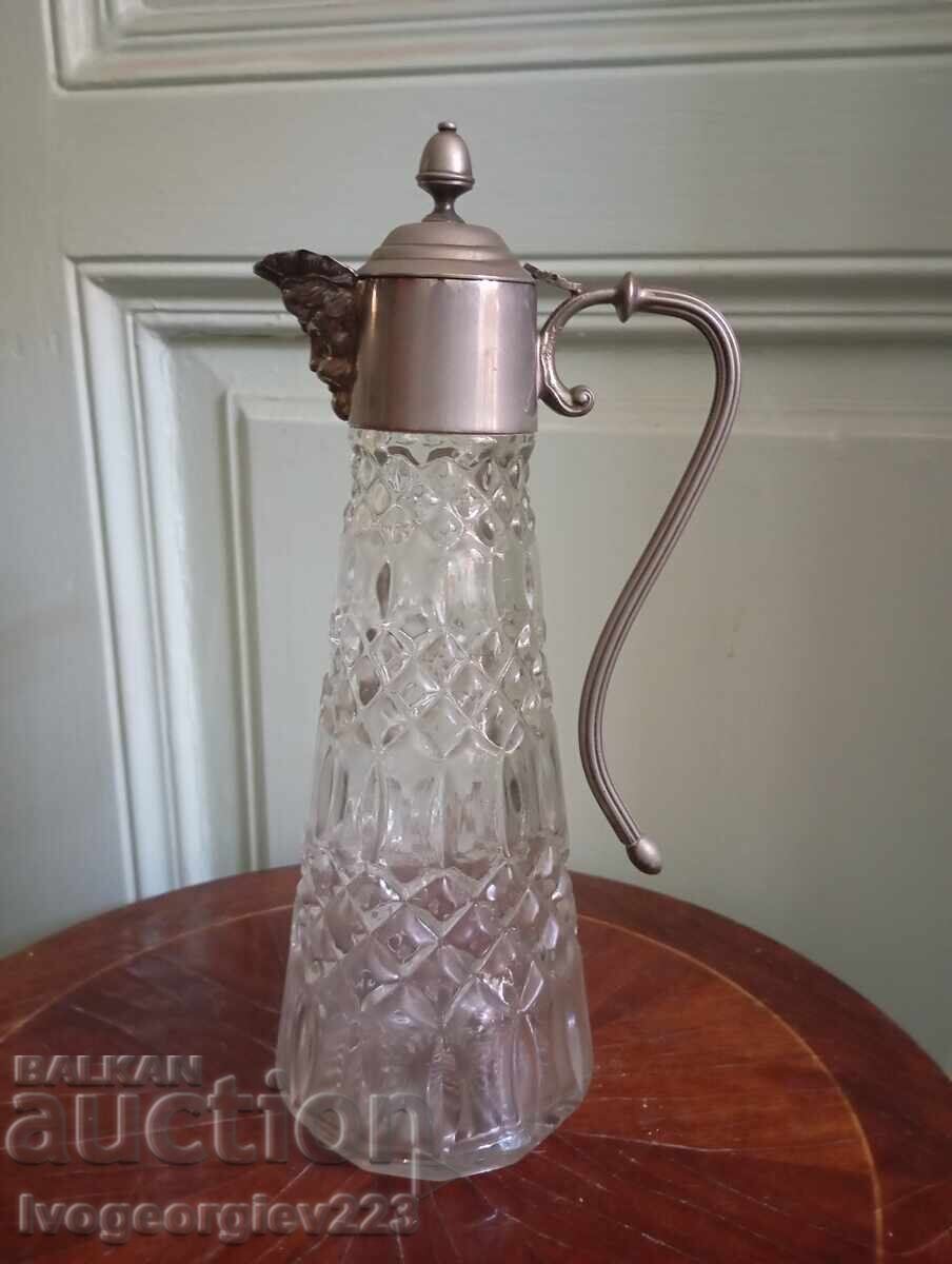 Decantor vintage pentru lichior