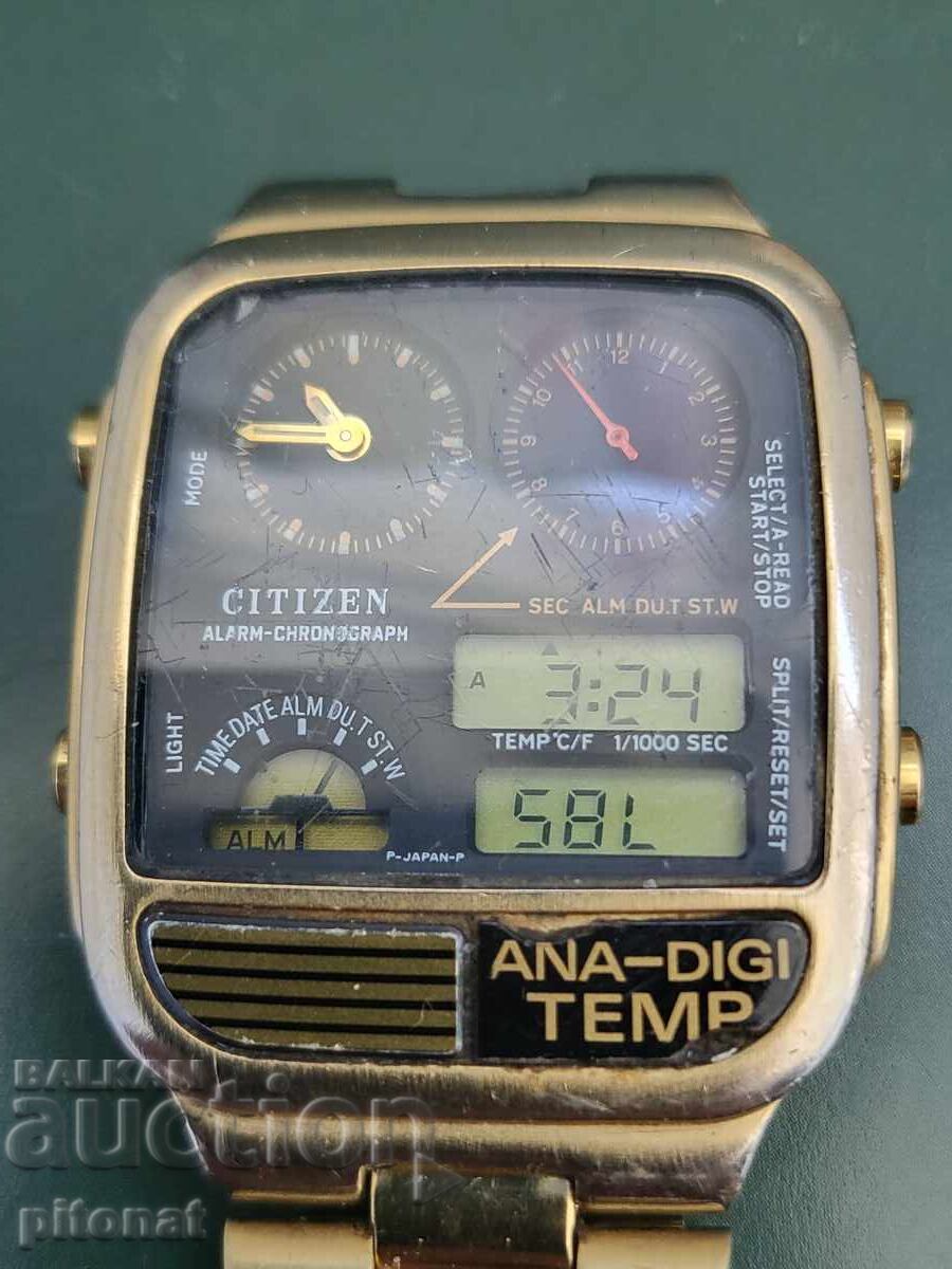 Ceas de colecție CITIZEN ANA-DIGI TEMP cu preț € 150.00 | 293.38 BGN