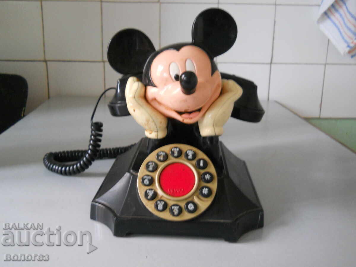 Telefon de masă vintage "Mickey Mouse" cu preț € 26.50 | 51.83 BGN