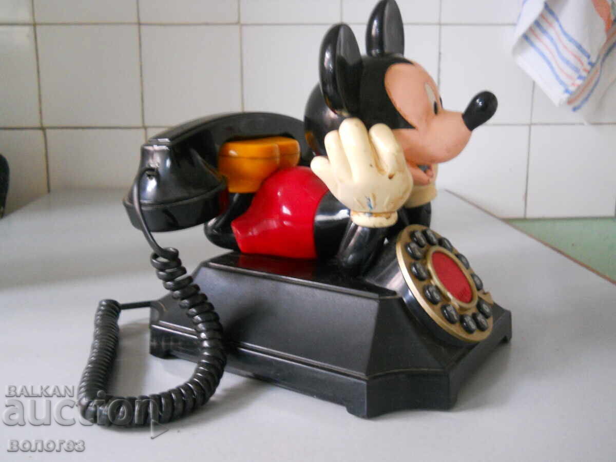 Telefon de masă vintage "Mickey Mouse"