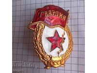 Medal, badge, enamel "Guard" USSR