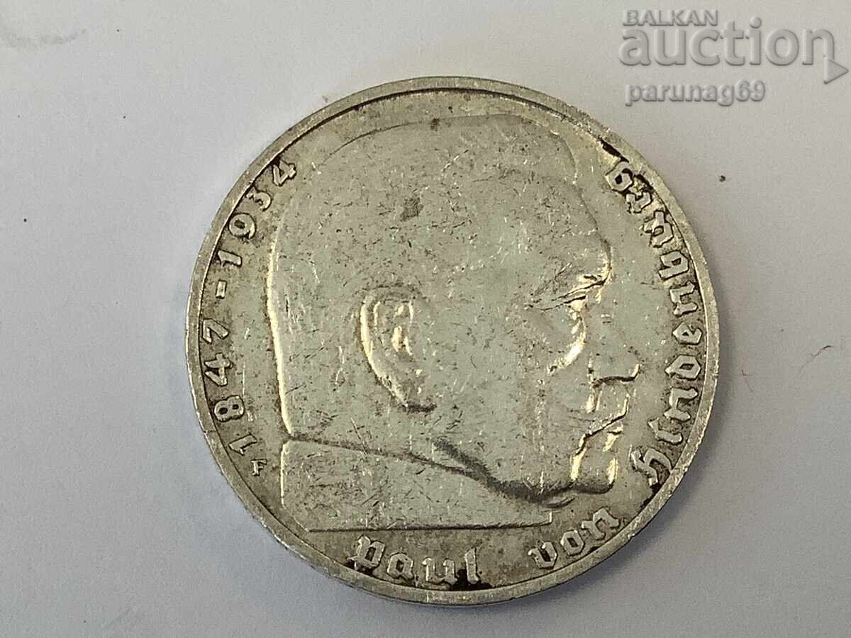 Германия 2 марки 1939 година F - Щутгарт Сребро 0.625 с цена € 16.00 | 31.29 лв. Германия 2 марки 1939 година F - Щутгарт Сребро 0.625 с цена € 16.00 | 31.29 лв.