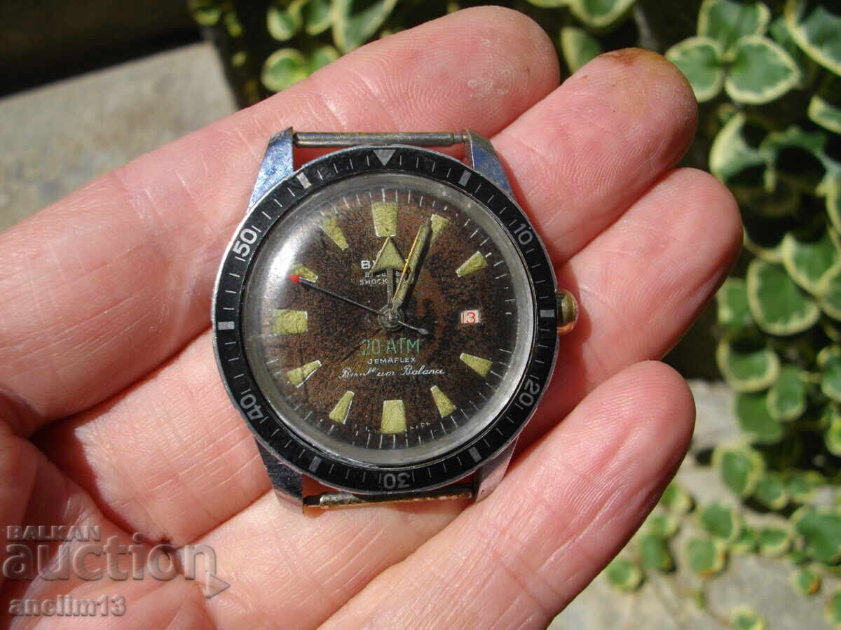 КОЛЕКЦИОНЕРСКИ ВОДОЛАЗЕН ЧАСОВНИК BULER DIVER SWISS с цена € 140.00 | 273.82 лв.