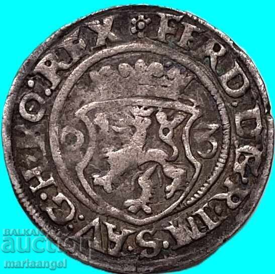 2 kreuzer 1563 Austria Bohemia Ferdinand Habsburg silver 2 kreuzer 1563 Austria Bohemia Ferdinand Habsburg silver