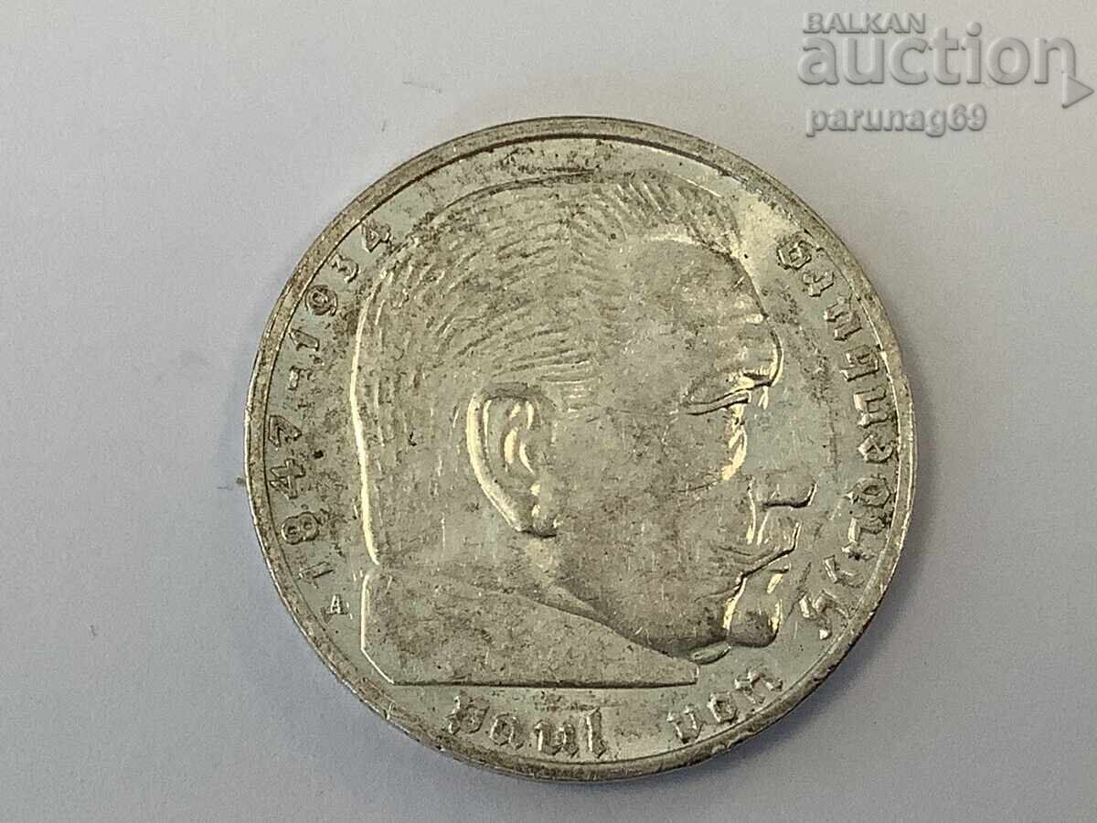 Germania 2 mărci 1939 A - Berlin Argint 0.625 cu preț € 16.00 | 31.29 BGN Germania 2 mărci 1939 A - Berlin Argint 0.625 cu preț € 16.00 | 31.29 BGN
