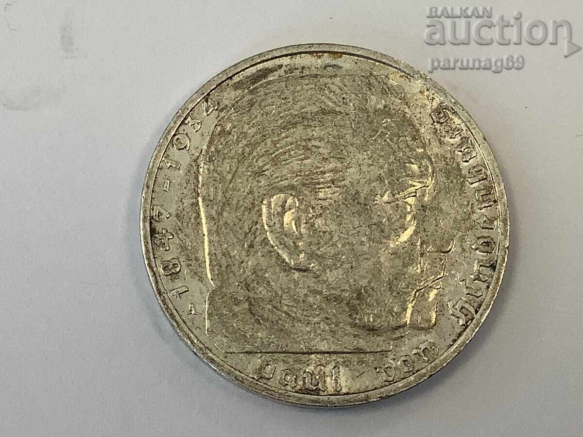 Germany 2 Marks 1939 A - Berlin Silver 0.625 with price € 16.00 | 31.29 BGN Germany 2 Marks 1939 A - Berlin Silver 0.625 with price € 16.00 | 31.29 BGN