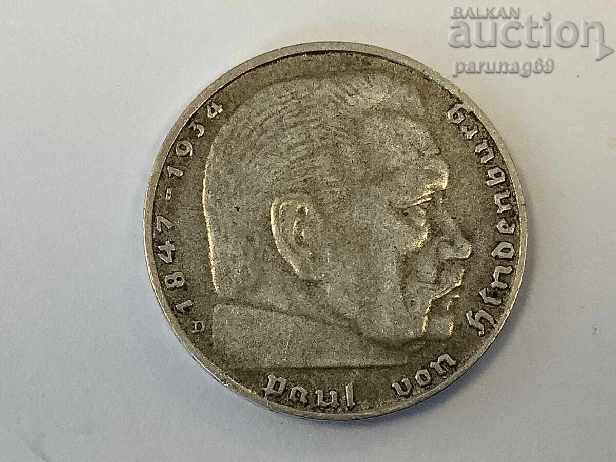 Germania 2 mărci 1937 'D' - München Argint 0.625 cu preț € 16.00 | 31.29 BGN