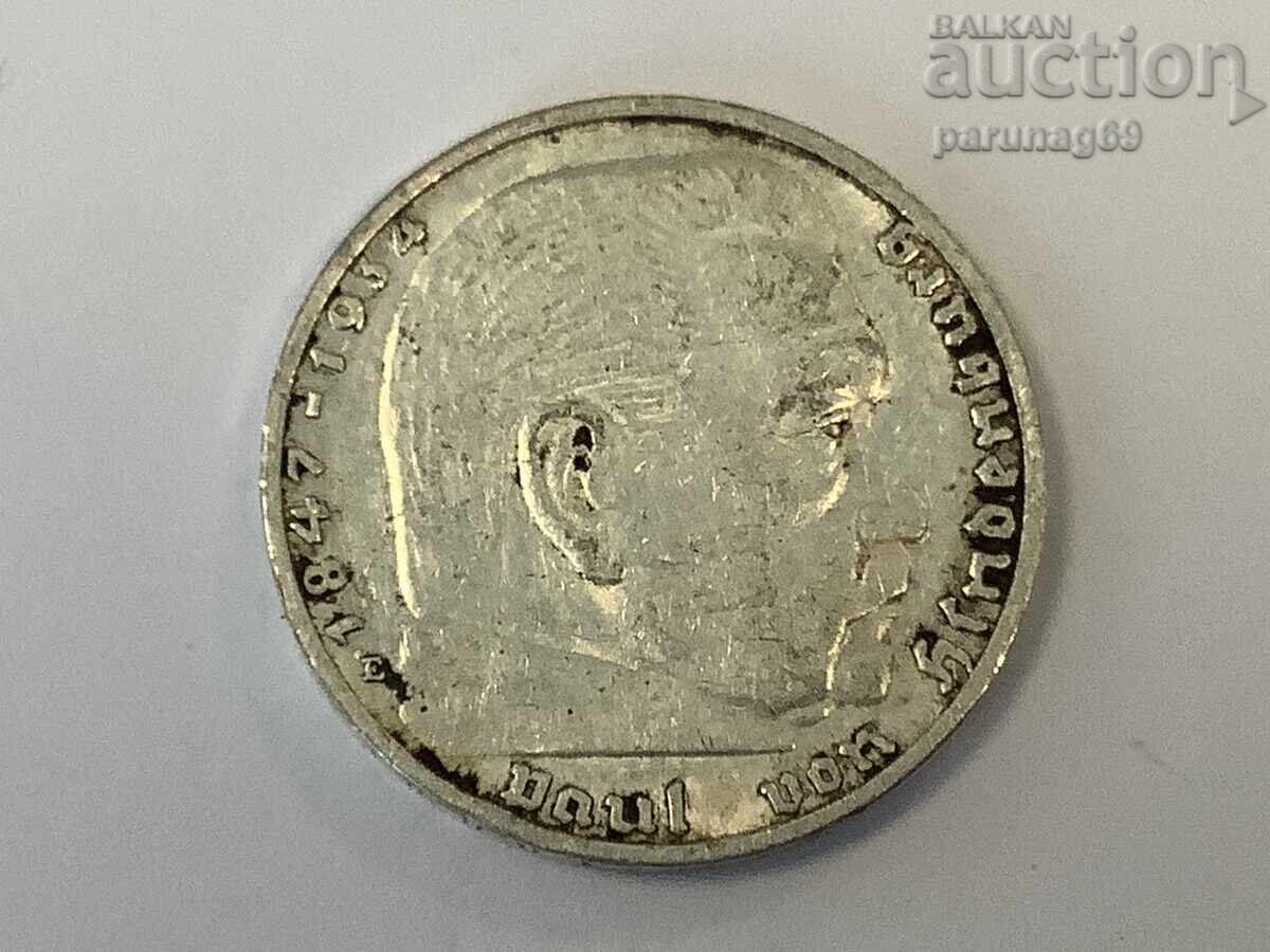 Germania 2 mărci 1938 'E' - Muldenhütten Argint 0.625 cu preț € 16.00 | 31.29 BGN Germania 2 mărci 1938 'E' - Muldenhütten Argint 0.625 cu preț € 16.00 | 31.29 BGN