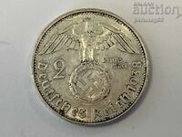 Γερμανία 2 μάρκα 1938 'E' - Muldenhütten Ασήμι 0.625
