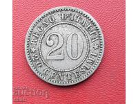 Италия-20 цента 1894