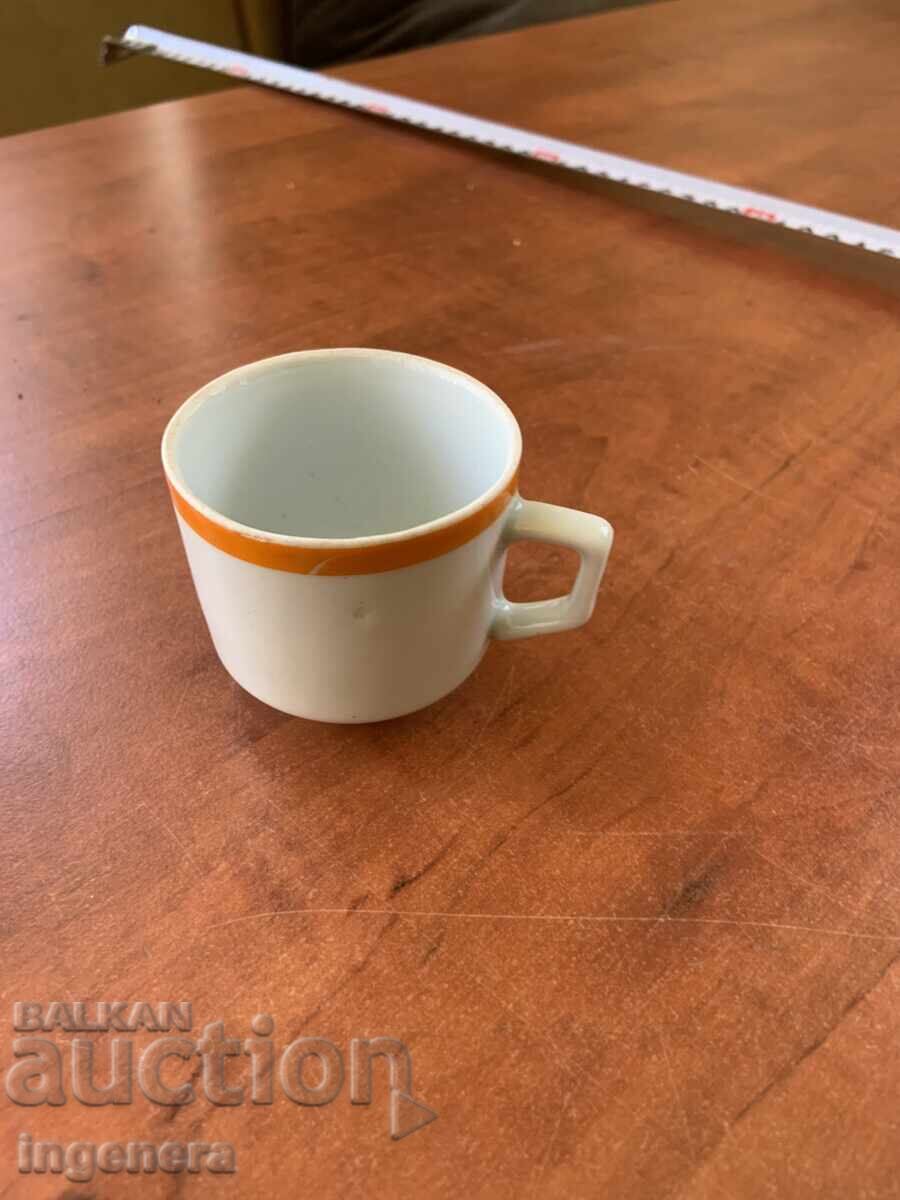 ΠΟΡΣΕΛΑΝΙΝΟ ΦΛΙΤΖΑΝΙ ΚΑΦΕ ΜΕ ΣΦΡΑΓΙΔΑ
