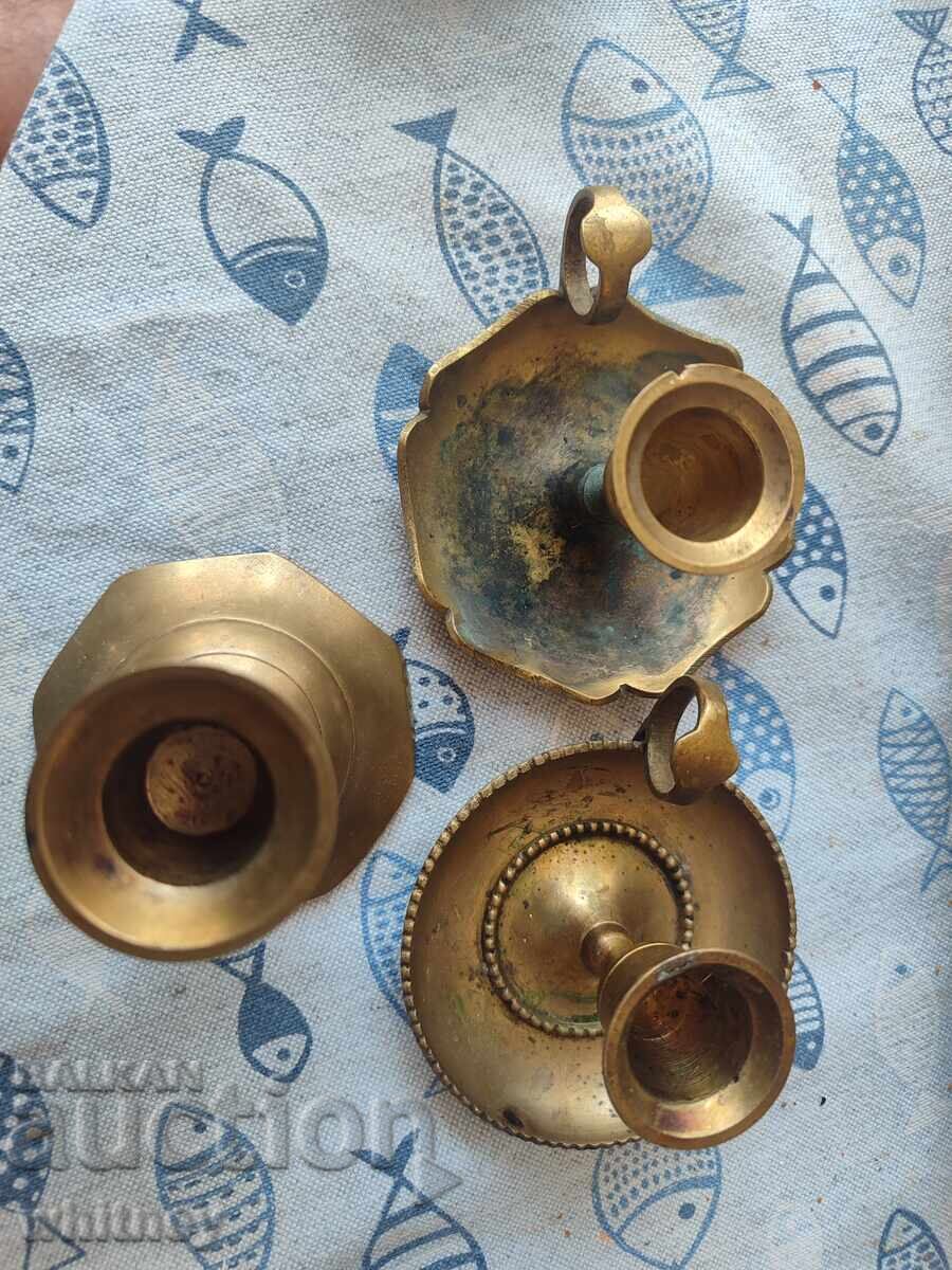 Sfeșnice din alamă cu preț € 6.99 | 13.67 BGN Sfeșnice din alamă cu preț € 6.99 | 13.67 BGN