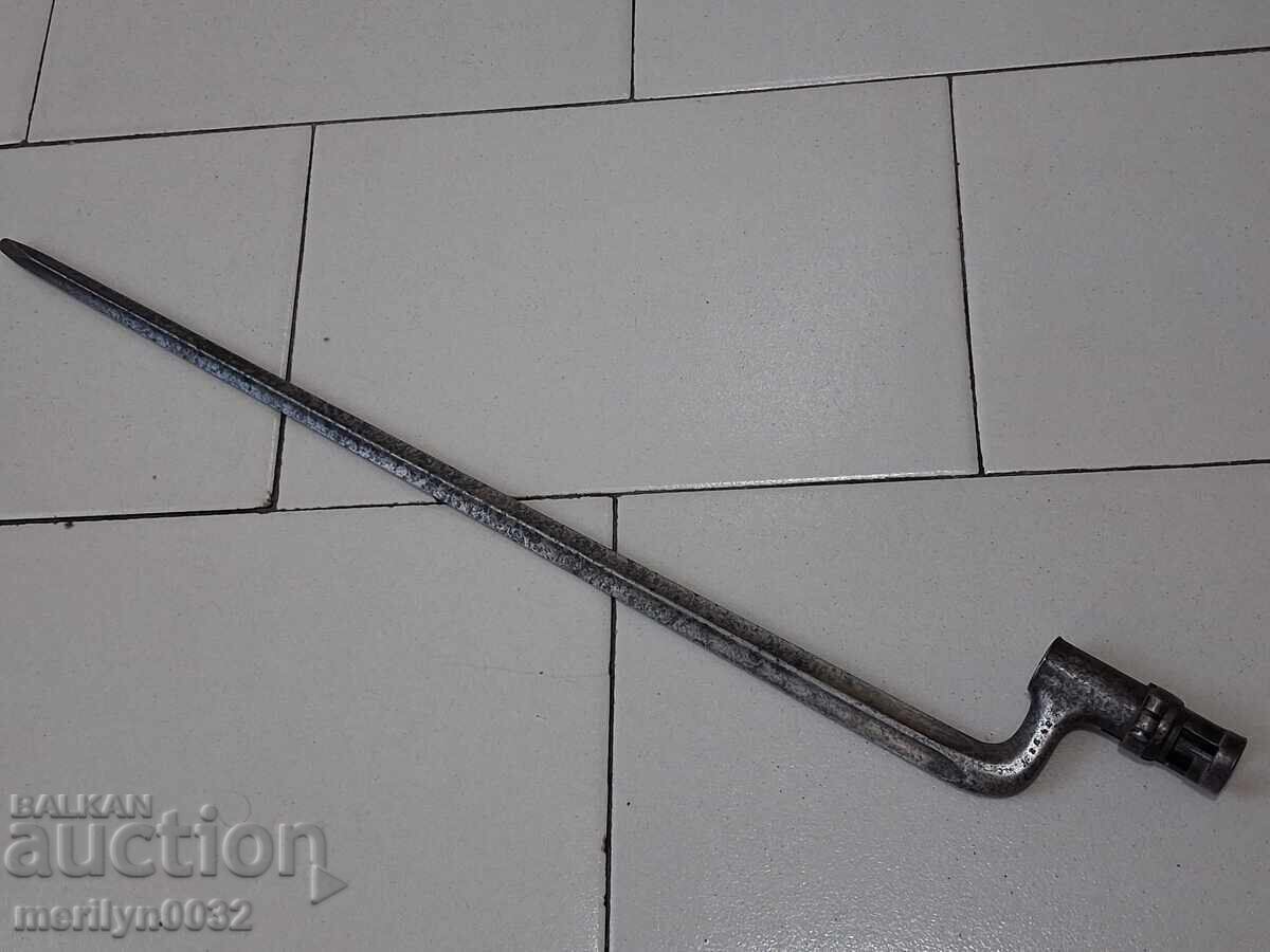 Baionetă tip ac pentru pușcă Berdan-2 1871, RTOV, Rusia Țaristă