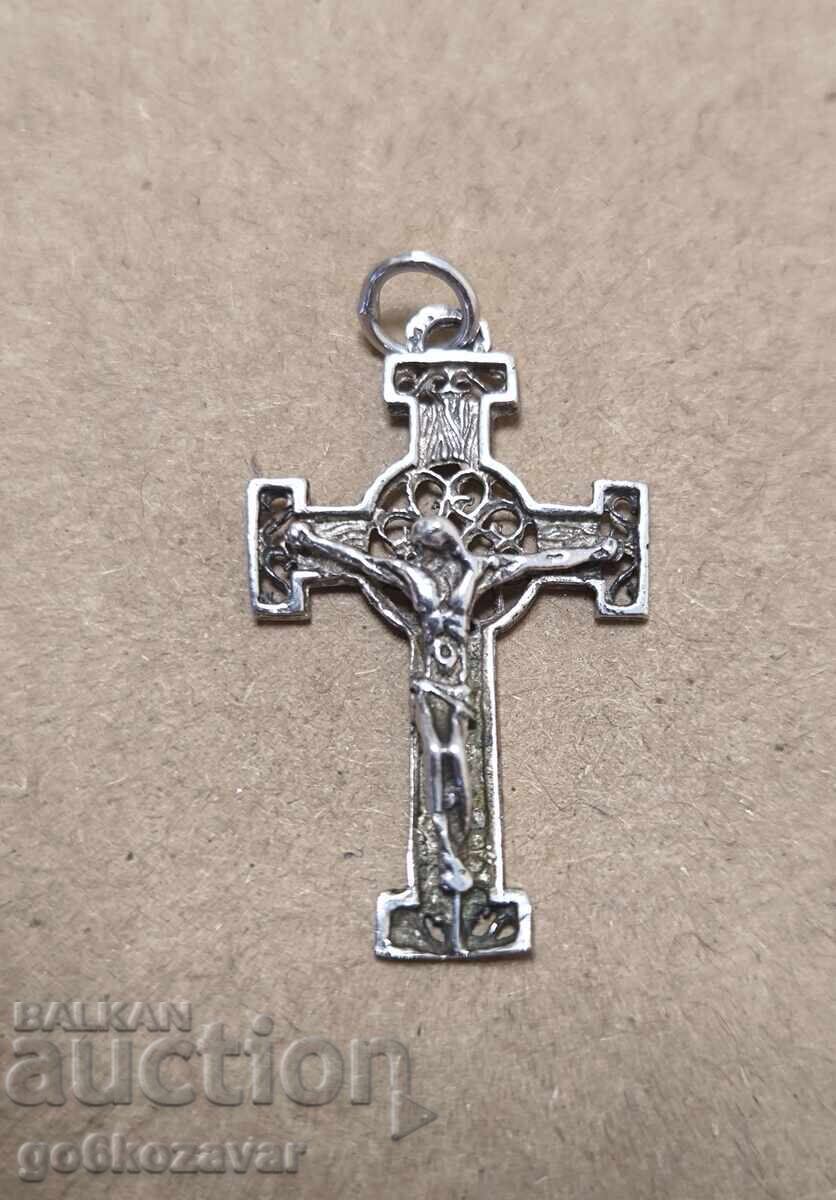 Silver cross Jesus Christ - cross ! 925 - 5