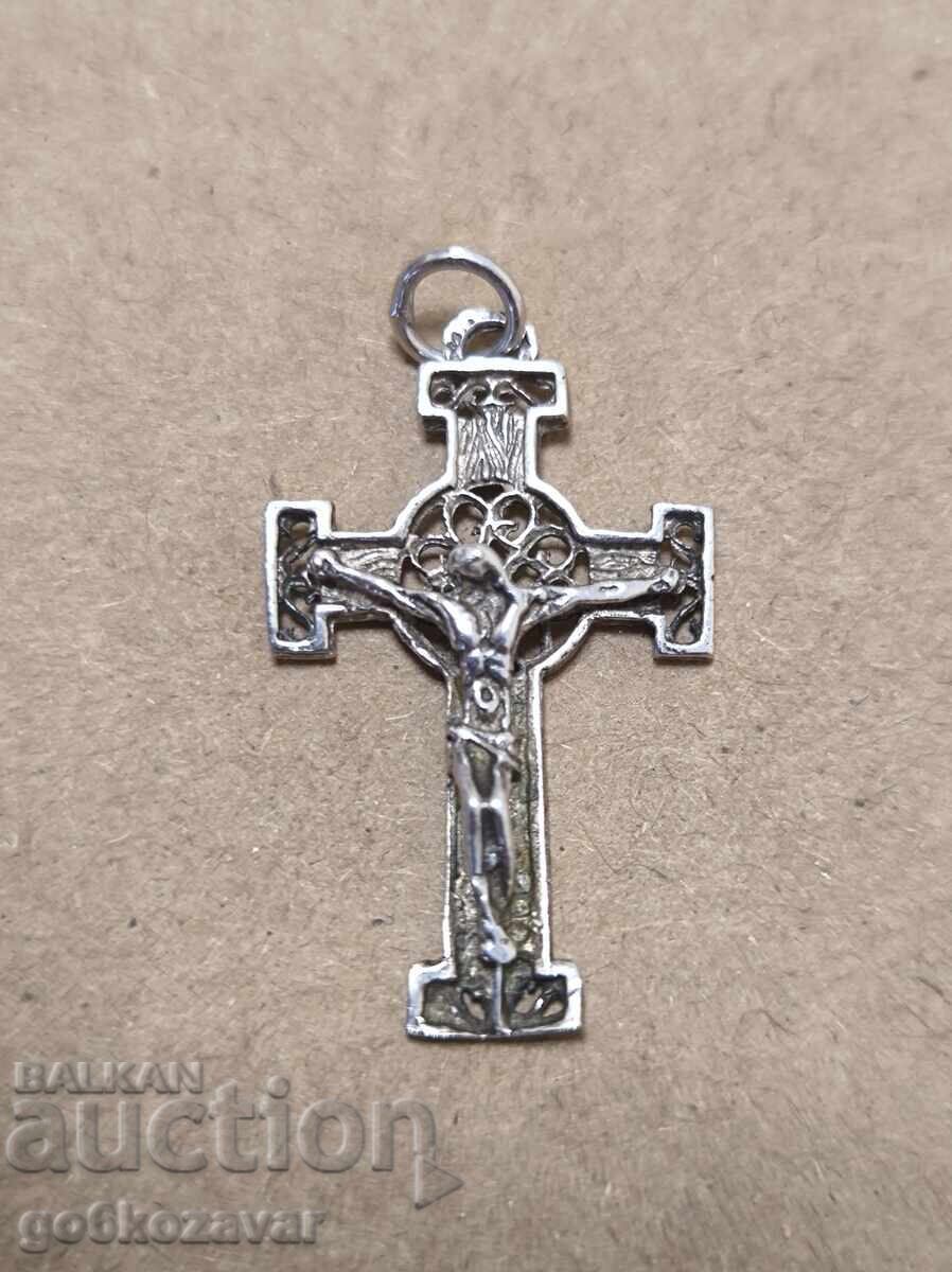 Silver cross Jesus Christ - cross ! 925