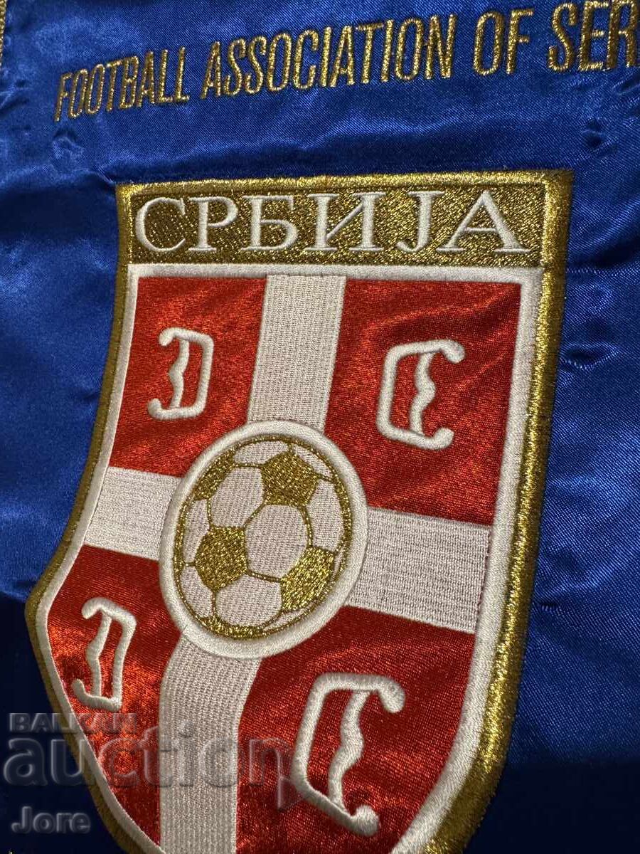 Serbia Bulgaria football flag - 5