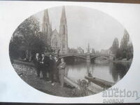 Fotografie veche, 6. IV.1926, Strasbourg - Târnovo