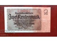 Германия 2 рентенмарк 1937