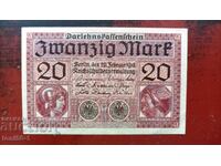 Γερμανία 20 μάρκα 1918