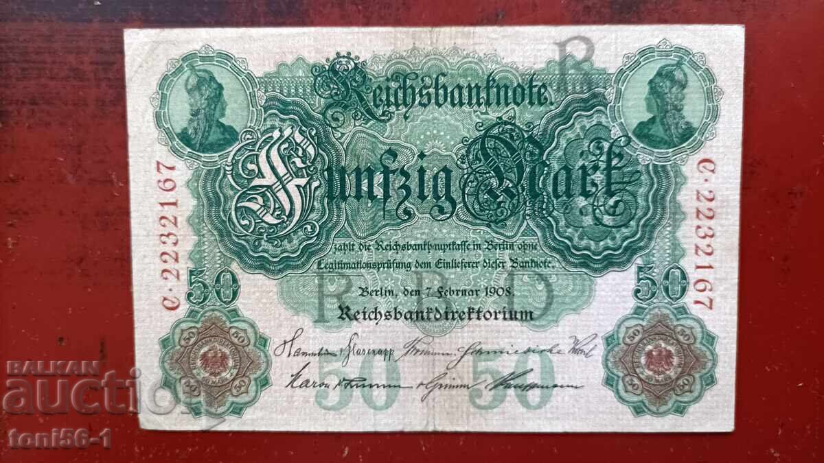 Германия 50 марки 1908 (1)