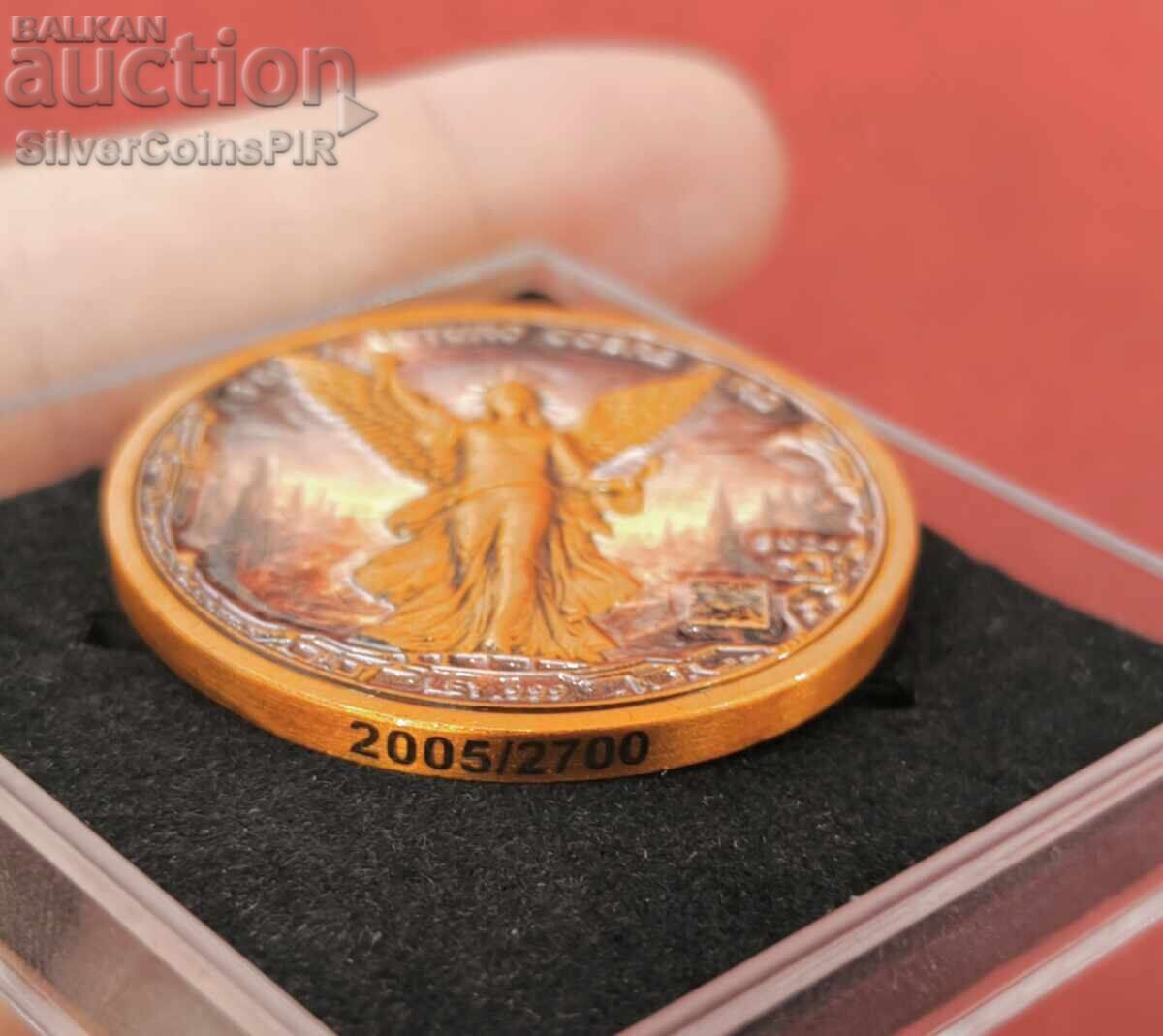 Monedă de cupru 1 oz Libertad în viitor (Round) - 6