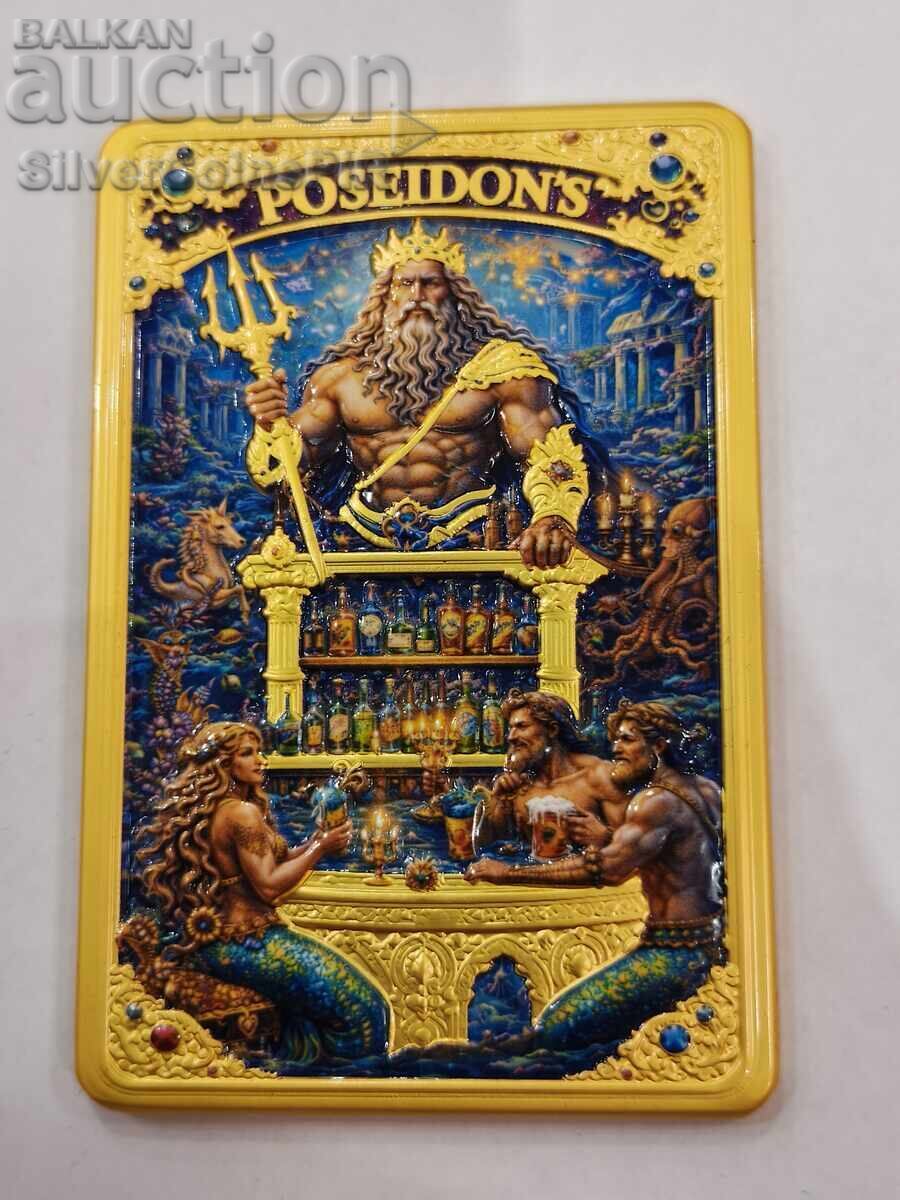 Livrarea Lingou de cupru 5 oz Poseidon 2026 Zeii Olimpului