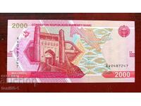 Ουζμπεκιστάν 2000 sum 2021 UNC