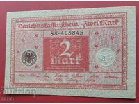 Bancnotă-Germania-2 mărci 1920