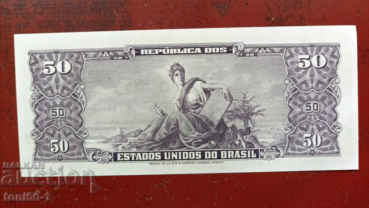 Brazilia 5 centavos pe 50 cruzeiros 1966-67 UNC cu preț € 4.00 | 7.82 BGN
