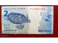 Brazilia 2 reali 2010 UNC