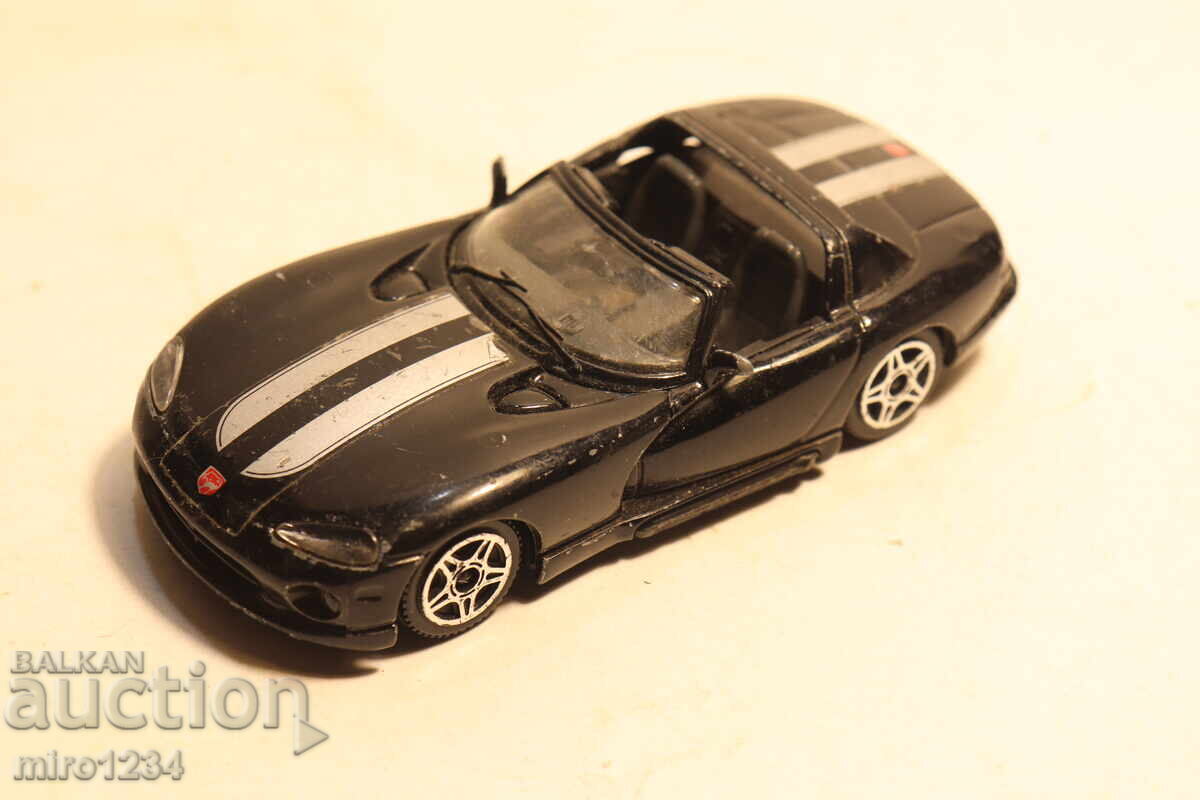 MAȘINUȚĂ MODEL DODGE VIPER 1/43 BBURAGO - 6 MAȘINUȚĂ MODEL DODGE VIPER 1/43 BBURAGO - 6