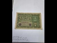 Banknote 50 marks 1919 Germany