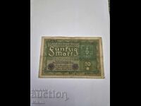 Banknote 50 Marks 1919 Germany