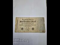 Банкнота 500 марки 1922г. Германия2