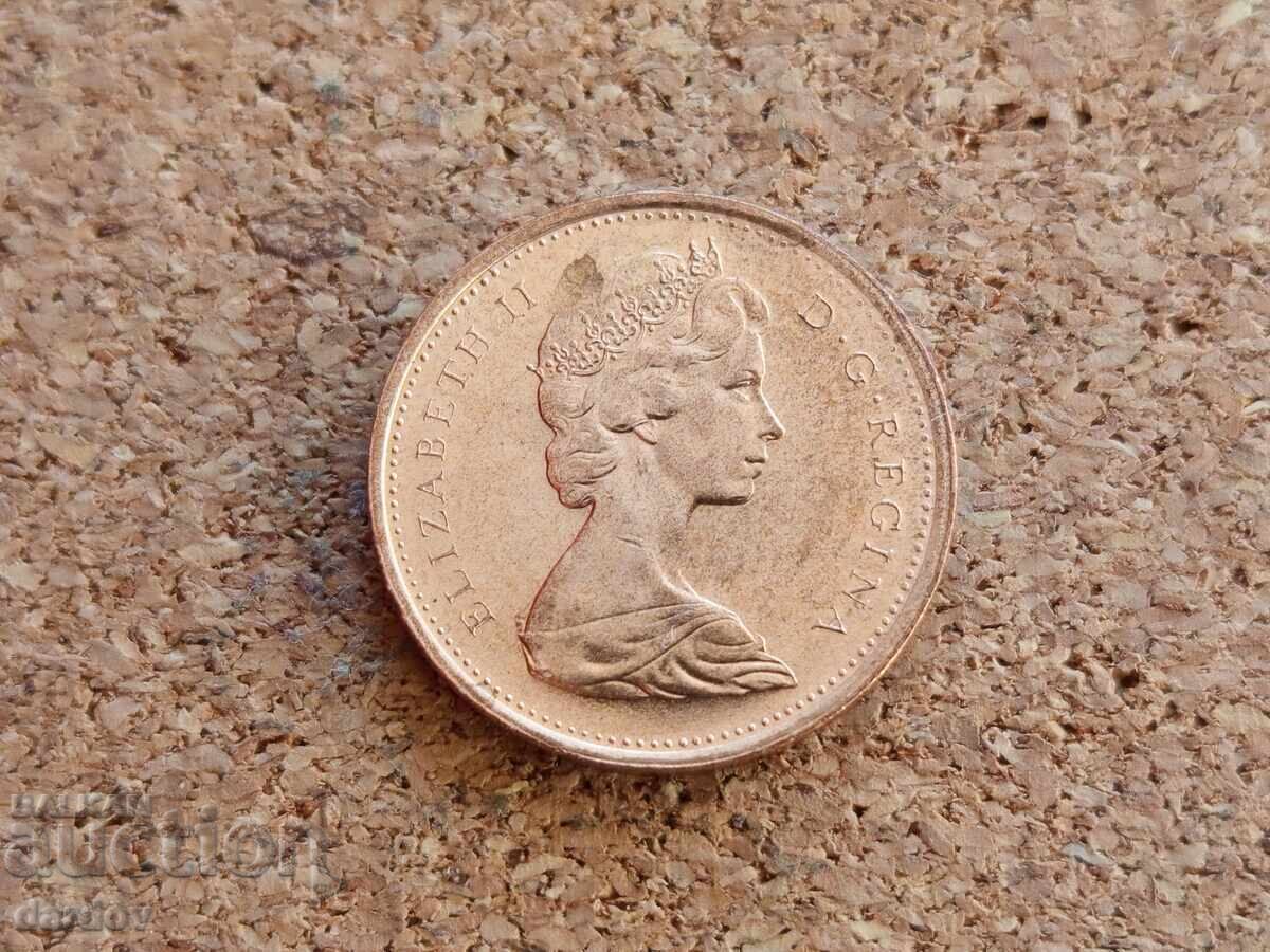 Канада 1 цент, 1967 г. с цена € 0.60 | 1.17 лв.