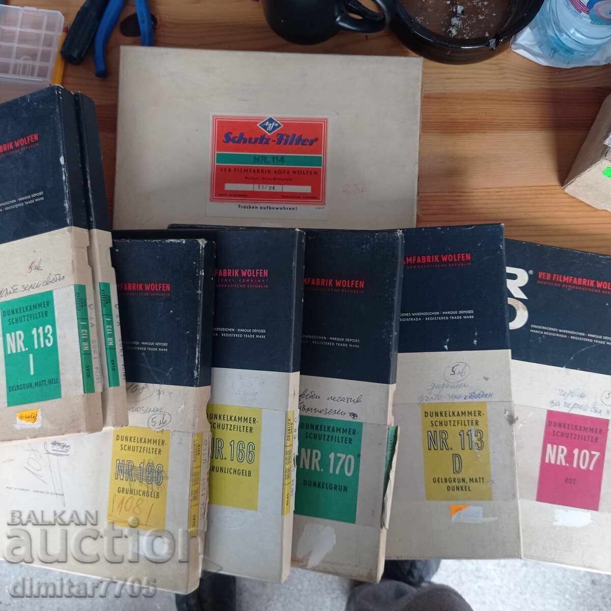 Livrarea Set pentru cameră întunecată ORWO – Lampă + 7 filtre (18/24)
