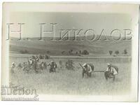1931 MICĂ FOTOGRAFIE VECHE SOFIA BANKYA EXERCIȚIU MILITAR J736