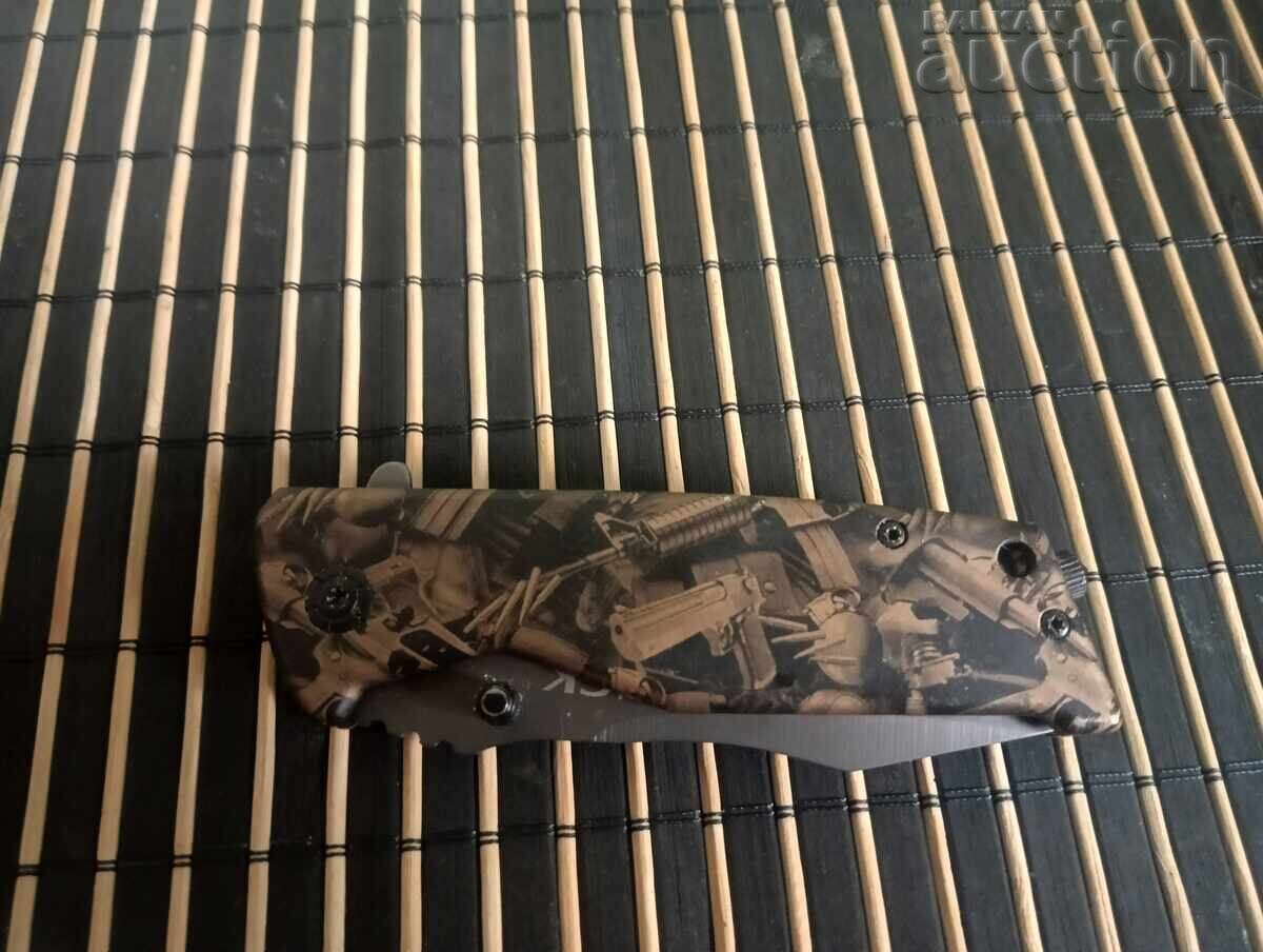 Buck X58 folding knife – tactical design, pocket knife - 5 Buck X58 folding knife – tactical design, pocket knife - 5