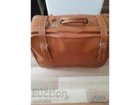 Vintage genuine leather suitcase 54*36*23 cm
