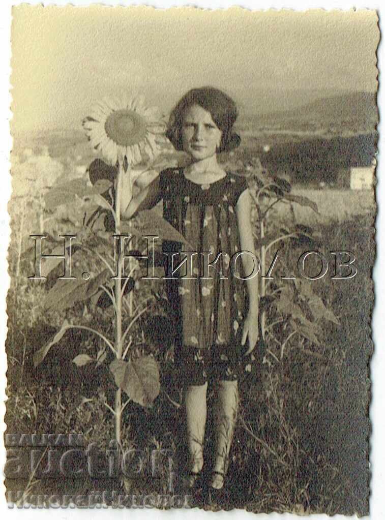 1931 MICĂ FOTOGRAFIE VECHE SOFIA BANKYA ESTER COHEN J737
