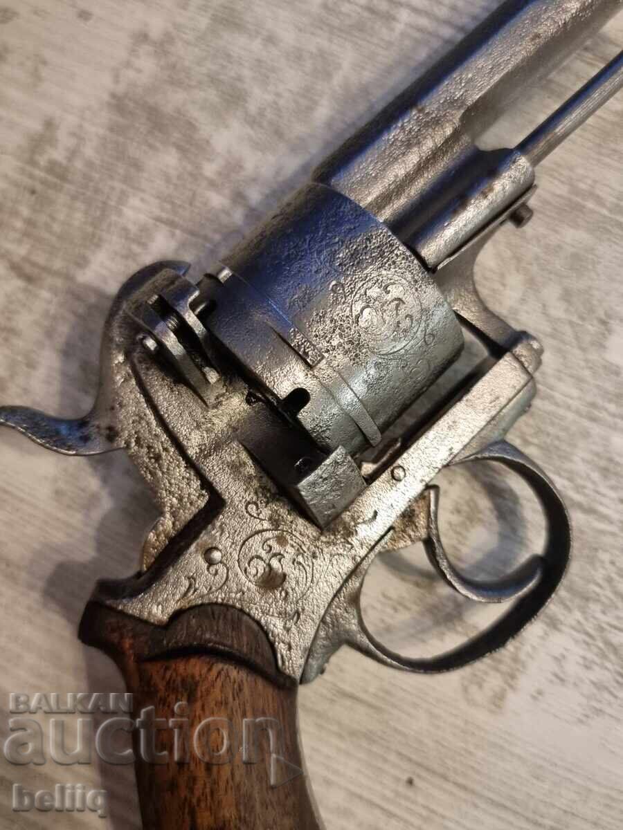 Auction Lefaucheux revolver Auction Lefaucheux revolver