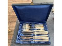 Silver Swedish cutlery - forks and knives