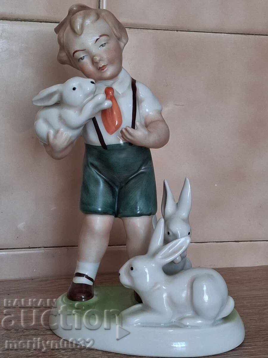 Figurină din porțelan german West Germany