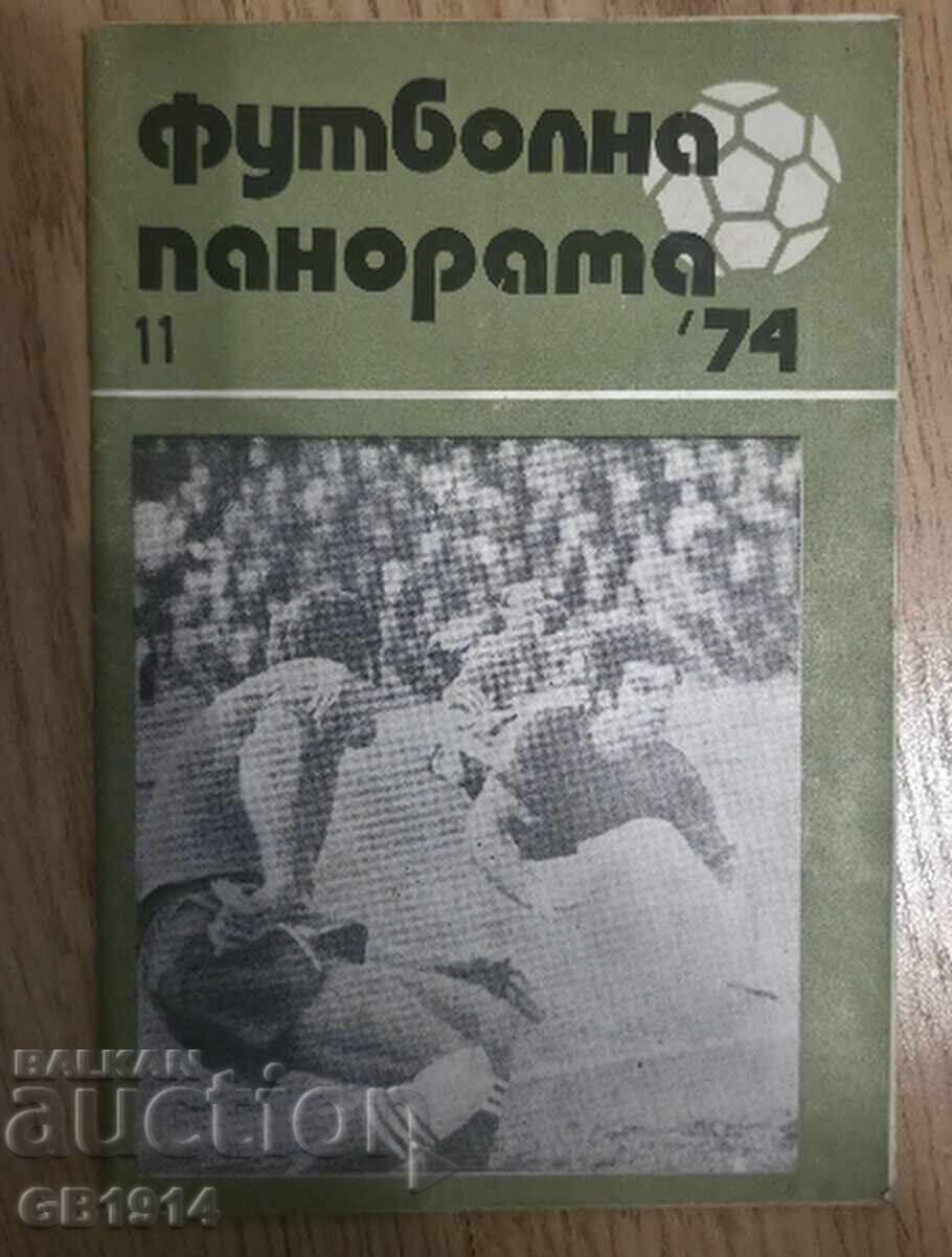 Panorama fotbalistică '74