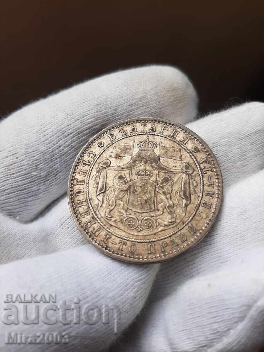 5 leva 1885g. TOP MONETA!!! - 6 5 leva 1885g. TOP MONETA!!! - 6