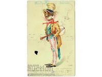 1901 CARTE POȘTALĂ VECHE SALUTĂRI DIN LOVECH CĂTRE PAVLIKENI J743