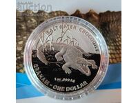 Ασήμι 1 Oz Αλμυρού Νερού Κροκόδειλος 2014 Αυστραλία