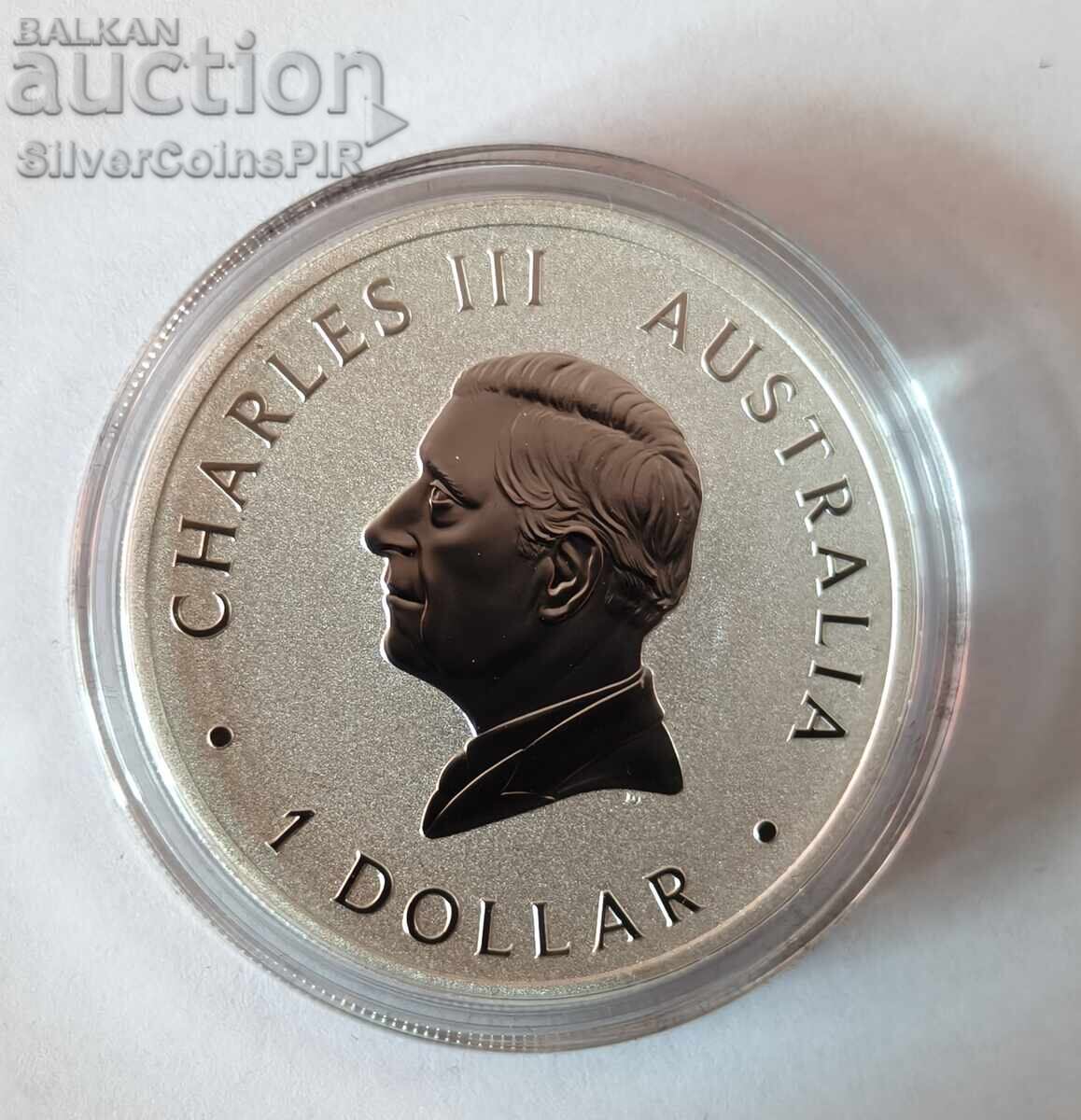 Silver 1 Oz Emu Colored 2026 Australia - 5