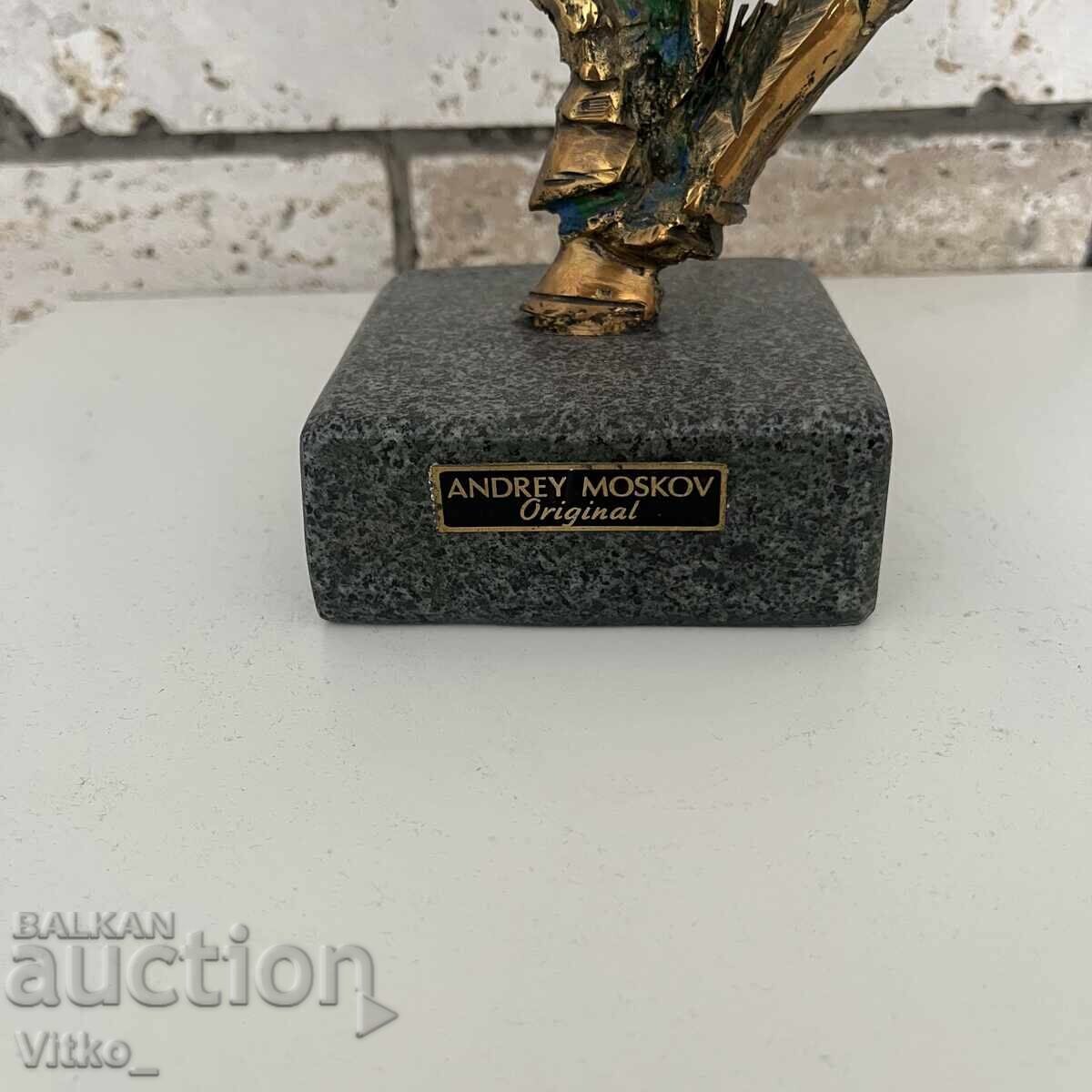 Delivery of Brass sculpture by Andrey Moskov - Don Quixote